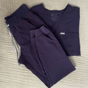 Figs women’s scrubs PURPLE SHADOW